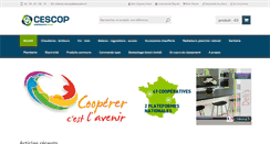 Desktop Screenshot of cescop.com